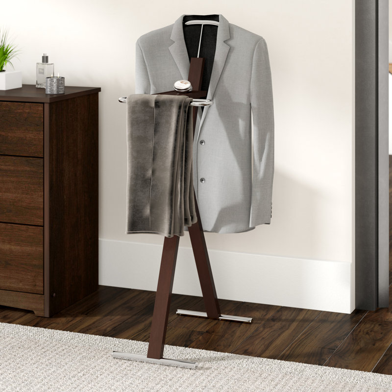 Ebern Designs Painesville Metal Bedroom Valet Stand & Reviews Wayfair